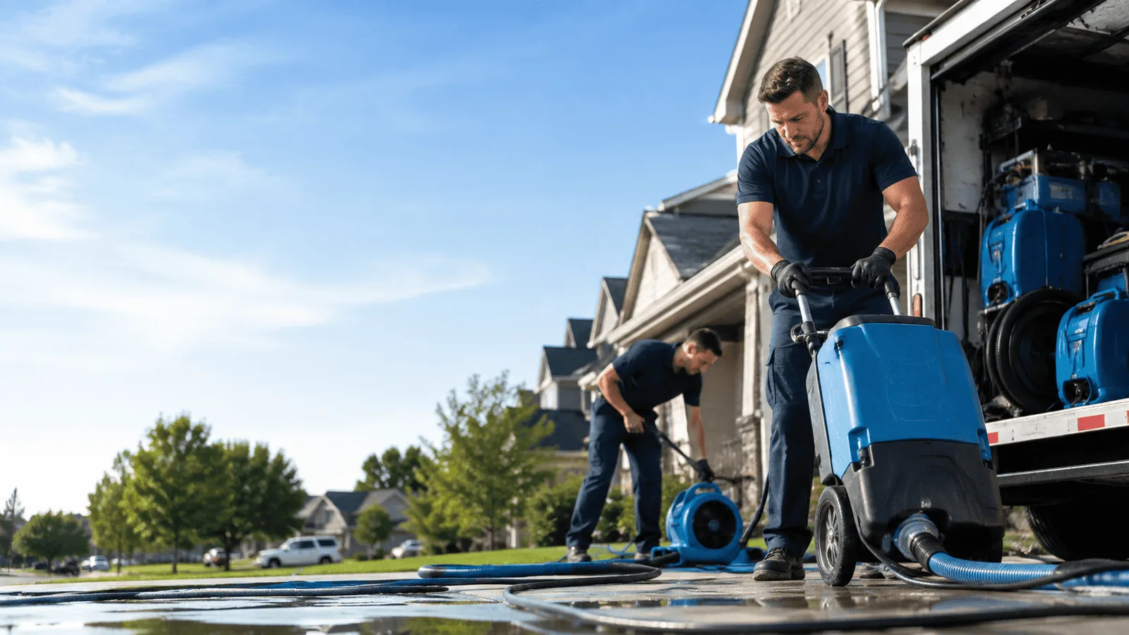 Odor Removal being performed in New Liberty, KY
